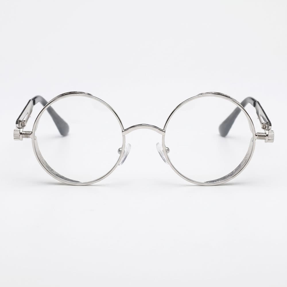Burrgon Silver Eyeglass (Anti-Blue)