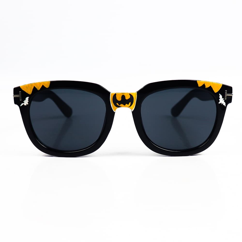 Batman Theme Inspired Hand Painted Sunglasses