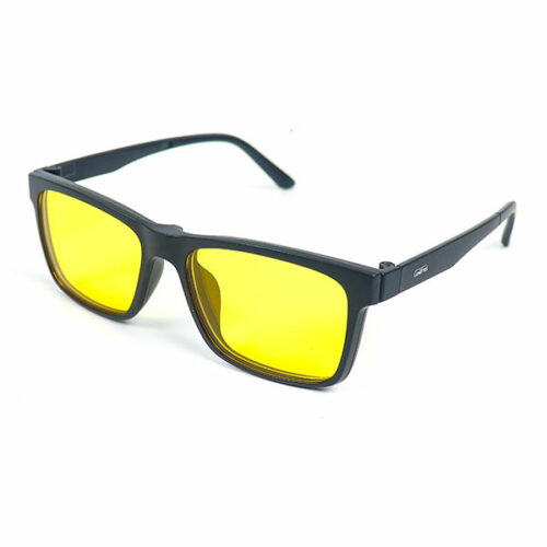 5 In 1 Rectangular Magnetic Clip On Sunglass - Image 3
