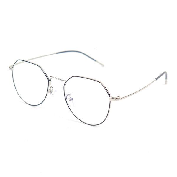 Quest Silver Black Eyeglass (Anti-Blue) 2 LN_1846