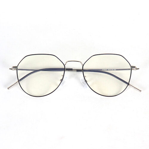 Quest Silver Black Eyeglass (Anti-Blue) 6 LN_1846
