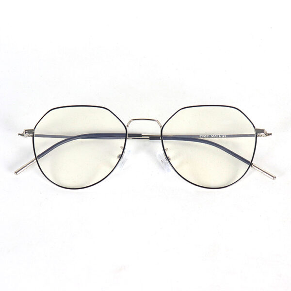 Quest Silver Black Eyeglass (Anti-Blue) 3 LN_1846