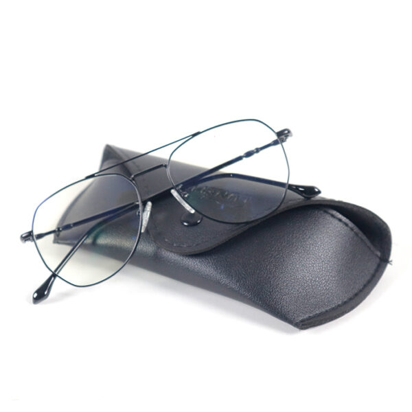 Tait Black Aviator Eyeglass (Anti-Blue) 4 LN_1848