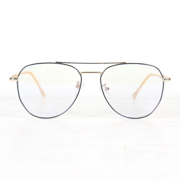 Tait Gold Black Aviator Eyeglass (Anti-Blue) 1 LN_1849
