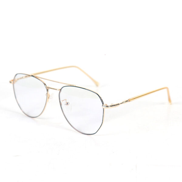 Tait Gold Black Aviator Eyeglass (Anti-Blue) 2 LN_1849