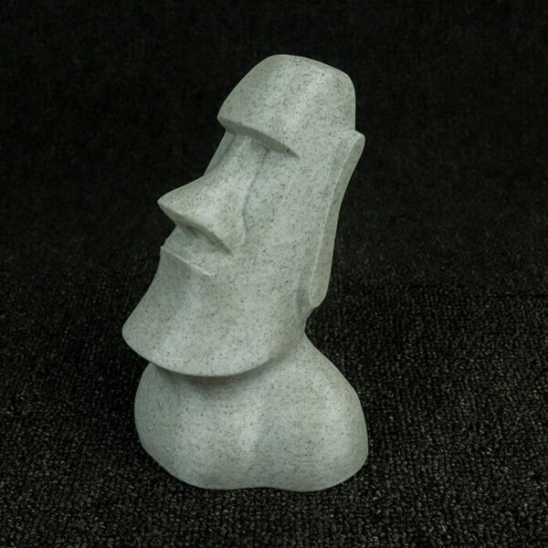 Marble Muse: The Cultural Twist Eyeglass Holder - Moai Edition 2 LN_AC_1003