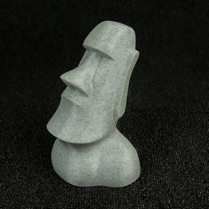 Marble Muse: The Cultural Twist Eyeglass Holder - Moai Edition 8 LN_AC_1003