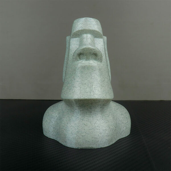 Marble Muse: The Cultural Twist Eyeglass Holder - Moai Edition 1 LN_AC_1003