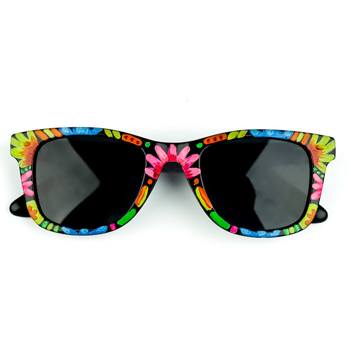 Blossom-Hand Painted Sunglasses 5 LW_1002