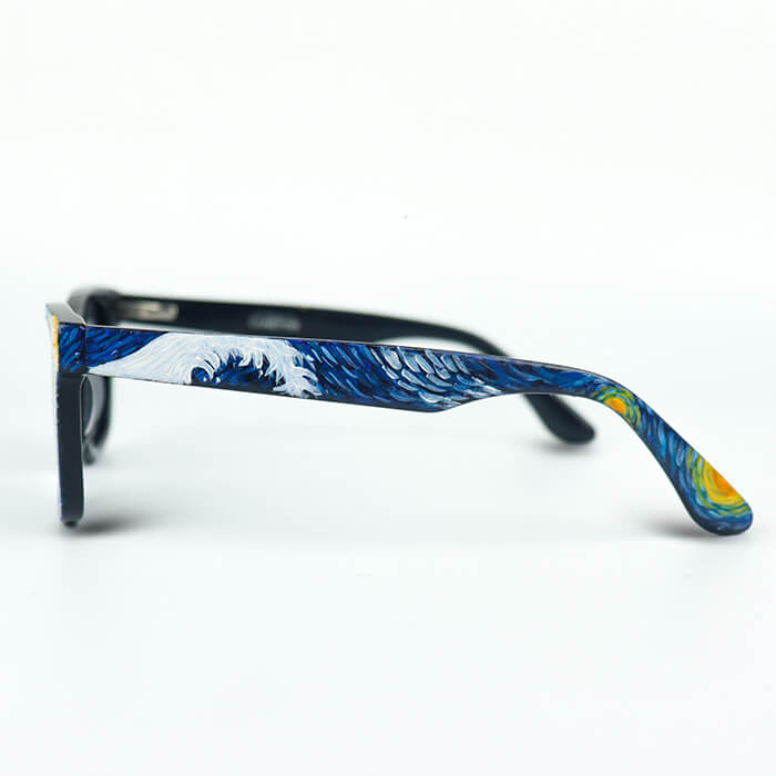 Cosmic Ocean- Hand painted sunglasses 3 LW_1003