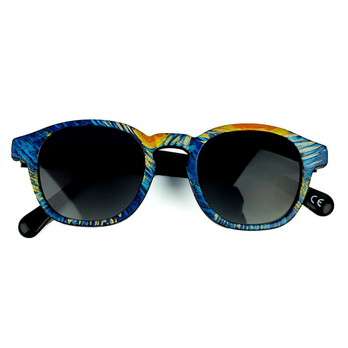 The Starry Night- Classic Hand Painted Sunglasses 4 LW_1005