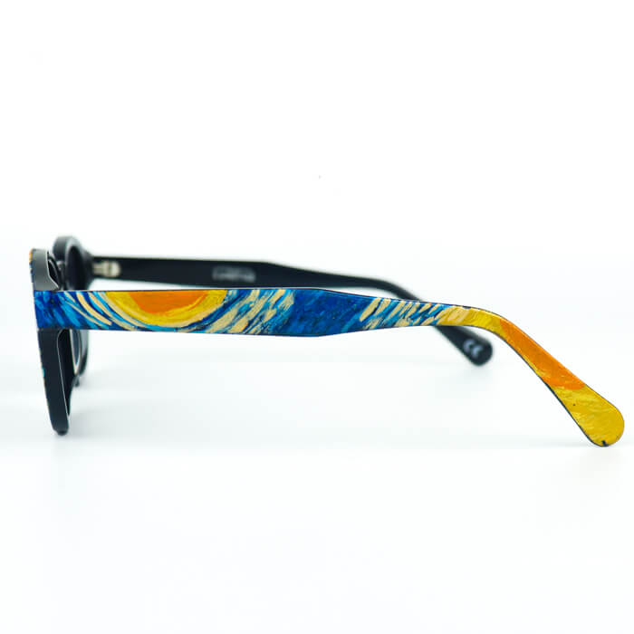The Starry Night- Classic Hand Painted Sunglasses 8 LW_1005