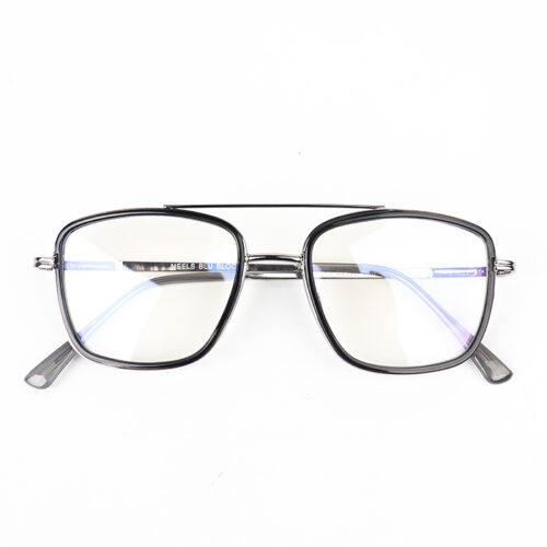 Galen Silver Black Eyeglass 10 LN_2022
