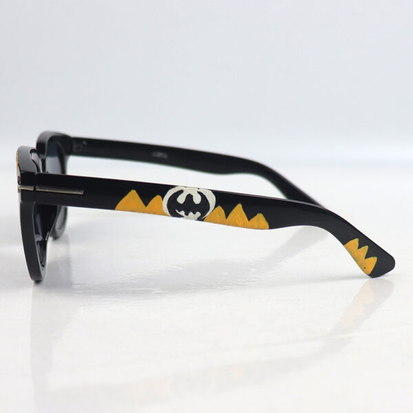 Batman Theme Inspired Hand Painted Sunglasses - Image 4